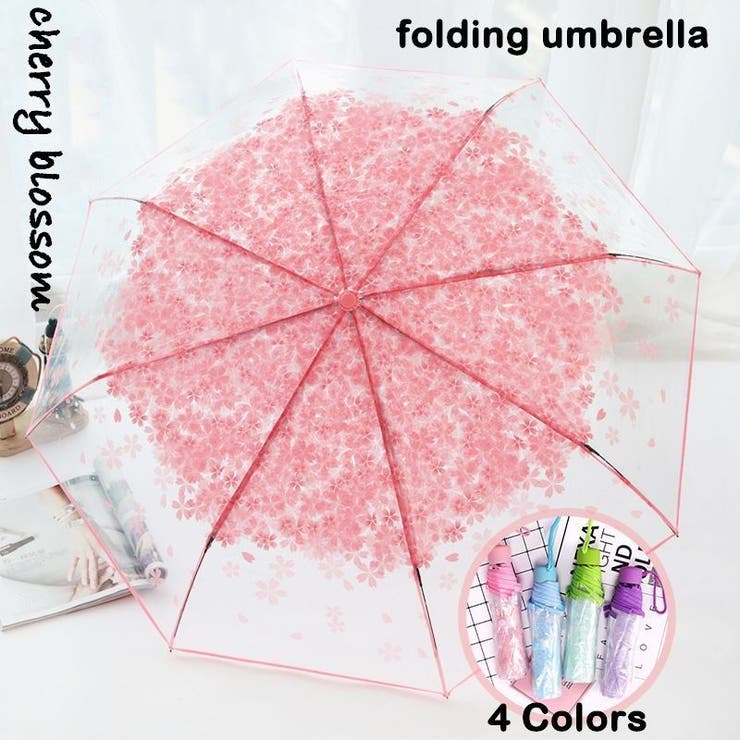 折りたたみビニール傘 レディース ファッション小物 | PlusNao | 詳細画像1 