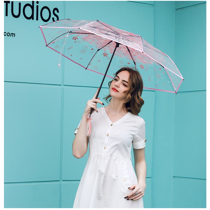 折りたたみビニール傘 レディース ファッション小物 | PlusNao | 詳細画像2 