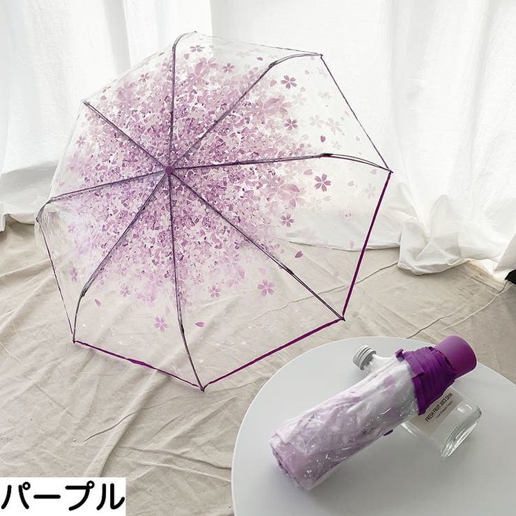 折りたたみビニール傘 レディース ファッション小物 | PlusNao | 詳細画像7 