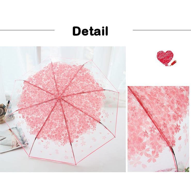 折りたたみビニール傘 レディース ファッション小物 | PlusNao | 詳細画像9 