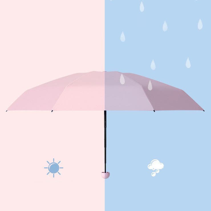 晴雨兼用折り畳み傘 ケース付き 男女兼用 | PlusNao | 詳細画像5 