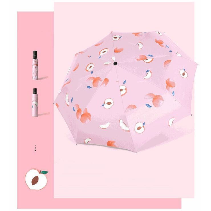 折りたたみ傘 晴雨兼用 レディース | PlusNao | 詳細画像8 