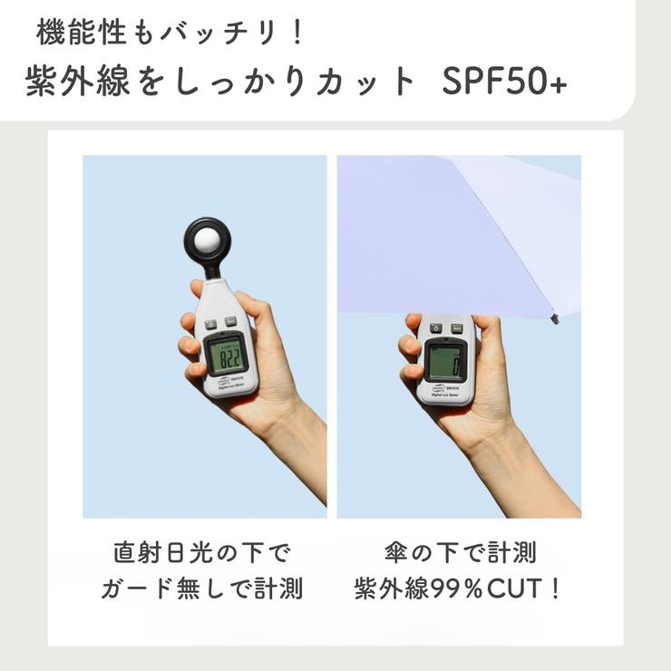 折りたたみ傘 晴雨兼用 雨傘 | PlusNao | 詳細画像8 