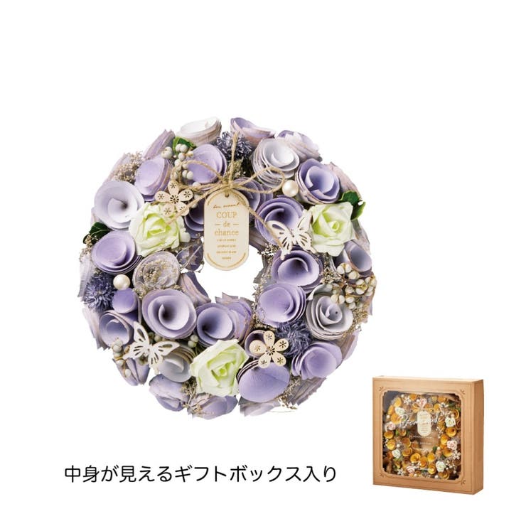 フラワーリース ナチュラルリース Mサイズ[品番：FQ000150816
