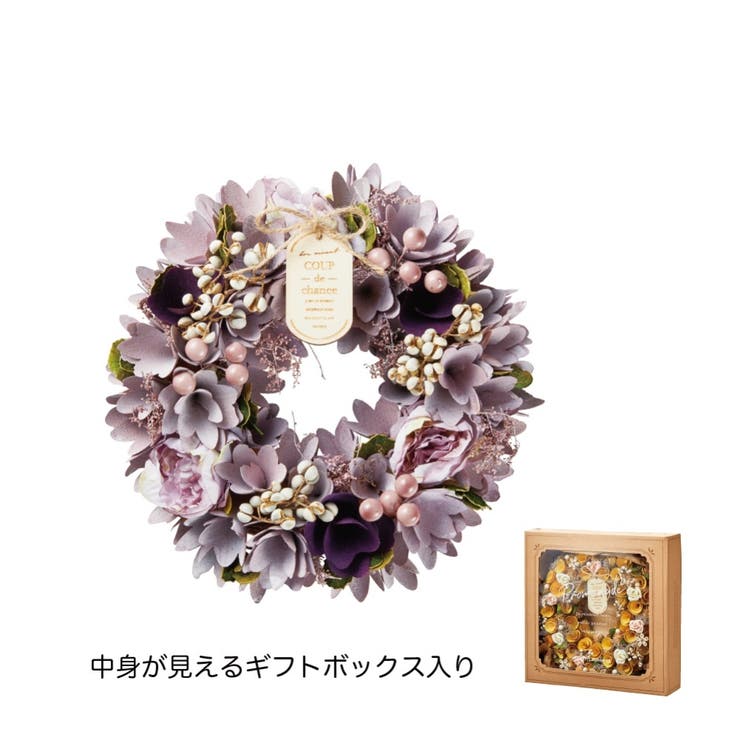 フラワーリース ナチュラルリース Mサイズ[品番：FQ000150816