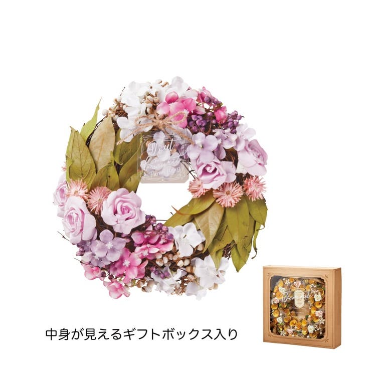 フラワーリース ナチュラルリース Mサイズ[品番：FQ000150816