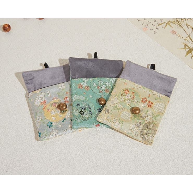 アクセサリーポーチ ジュエリーポーチ 数珠ケース | PlusNao | 詳細画像9 