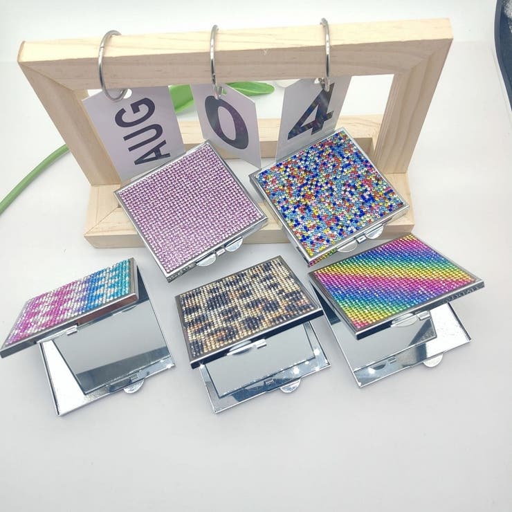 コンパクトミラー 手鏡 両面鏡 | PlusNao | 詳細画像2 