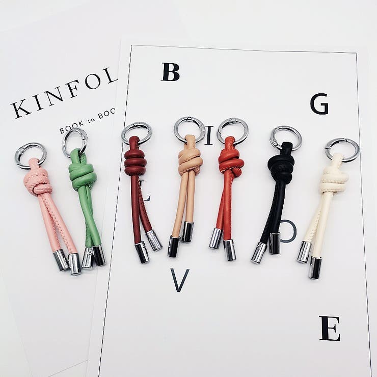 バッグチャーム キーリング キーホルダー | PlusNao | 詳細画像2 
