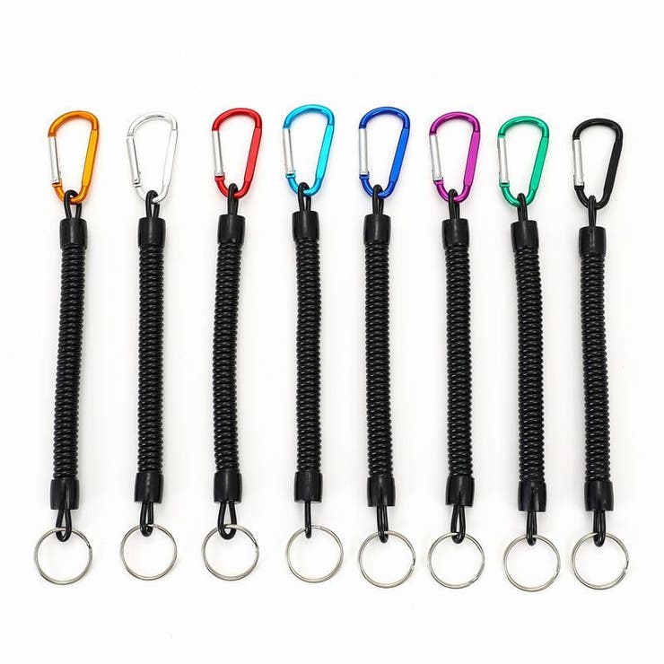 スパイラルコード フィッシング カラビナ付き | PlusNao | 詳細画像2 