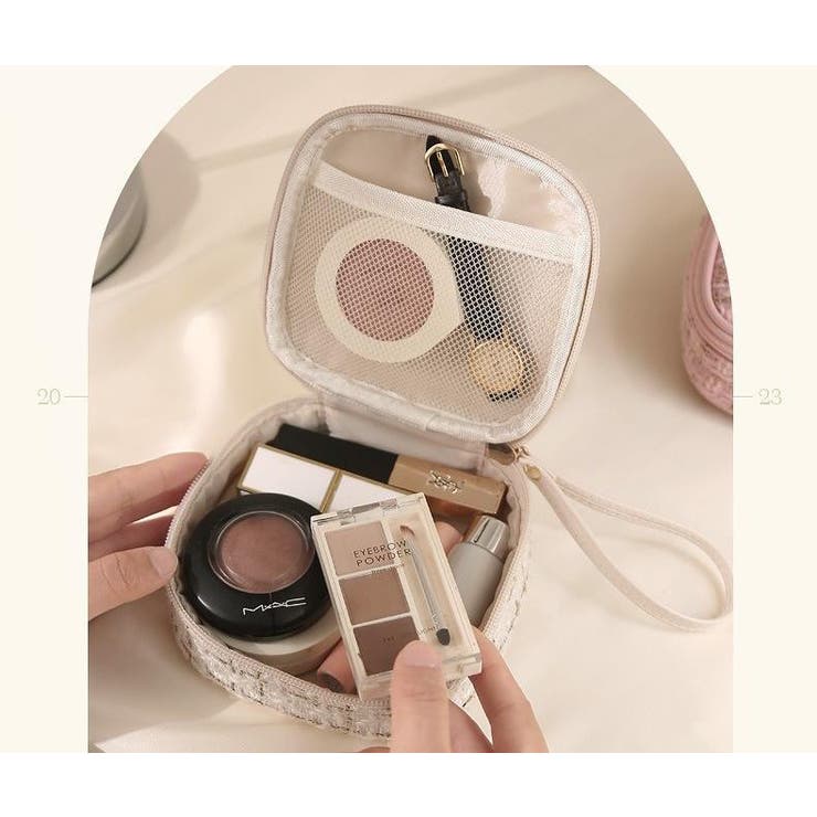 化粧ポーチ メイクポーチ コスメポーチ | PlusNao | 詳細画像3 