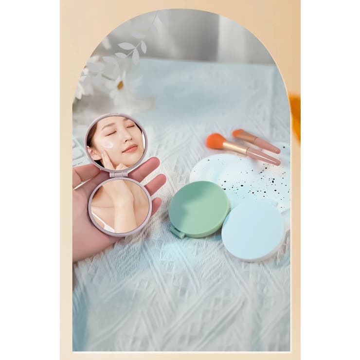 コンパクトミラー 手鏡 ハンドミラー | PlusNao | 詳細画像2 
