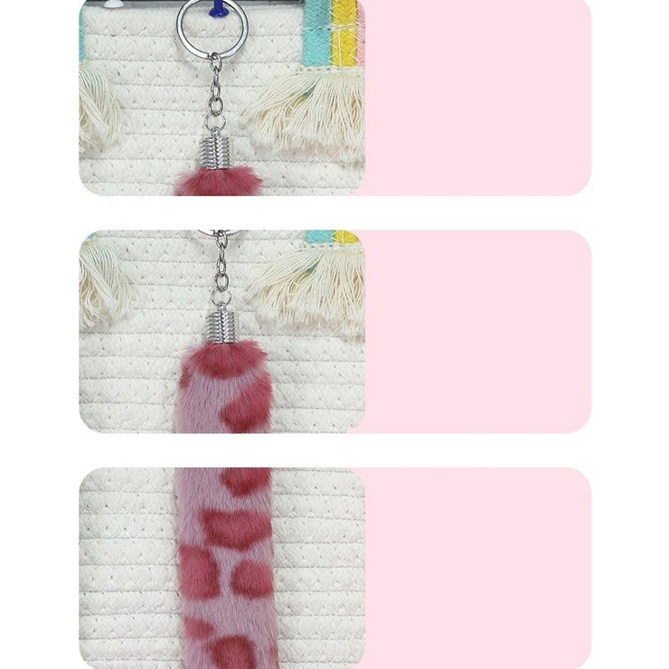 バッグチャーム キーホルダー キーリング | PlusNao | 詳細画像7 