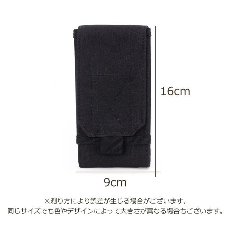 ベルトポーチ メンズ ウエストポーチ | PlusNao | 詳細画像13 