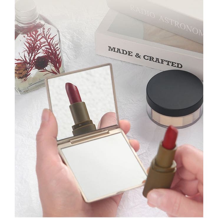 コンパクトミラー 手鏡 折りたたみ | PlusNao | 詳細画像2 