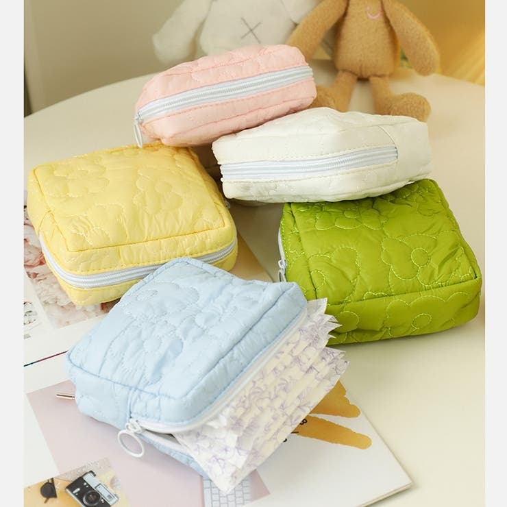 ナプキン用ポーチ サニタリーポーチ 生理用品入れ | PlusNao | 詳細画像2 