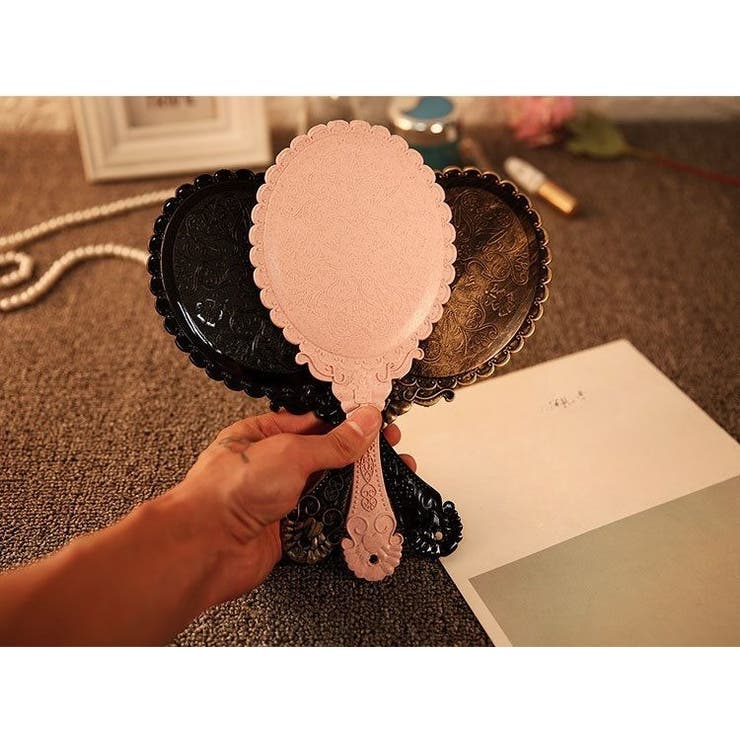 手鏡 ハンドミラー 持ち手 | PlusNao | 詳細画像2 