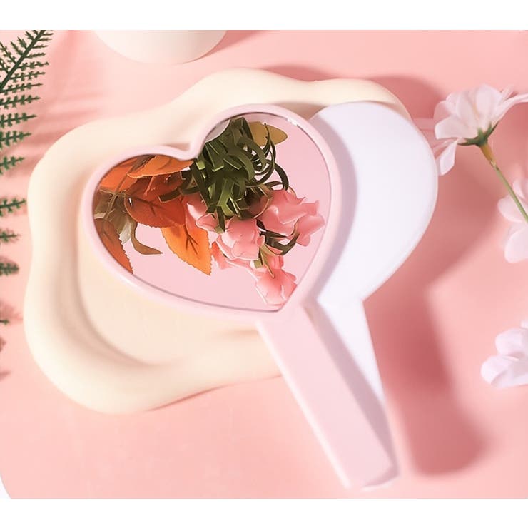 手鏡 ハンドミラー ハート型 | PlusNao | 詳細画像8 