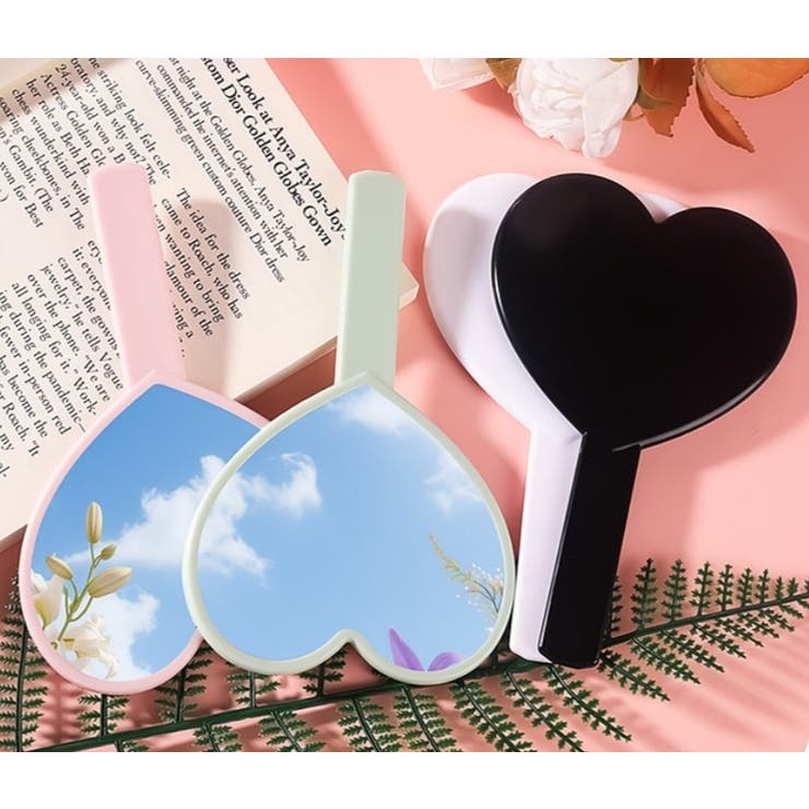 手鏡 ハンドミラー ハート型 | PlusNao | 詳細画像9 