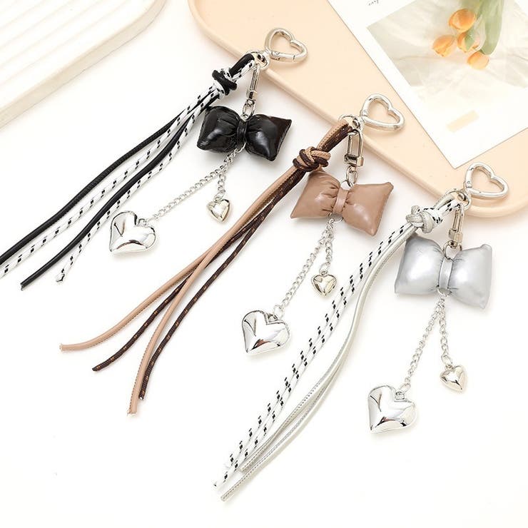 バッグチャーム キーホルダー キーリング | PlusNao | 詳細画像3 