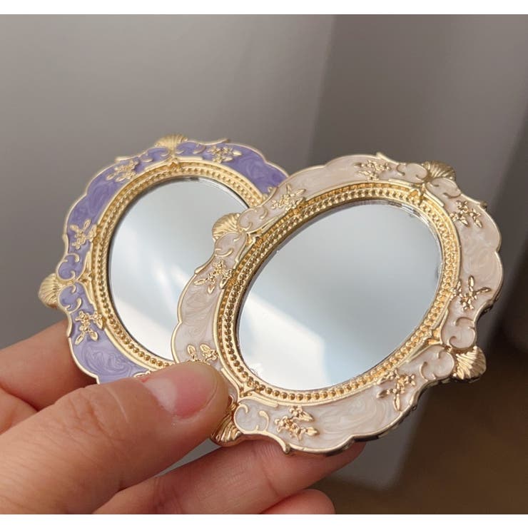 コンパクトミラー ハンドミラー ミニ手鏡 | PlusNao | 詳細画像4 