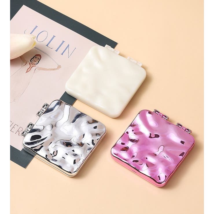 コンパクトミラー 手鏡 折りたたみ | PlusNao | 詳細画像10 