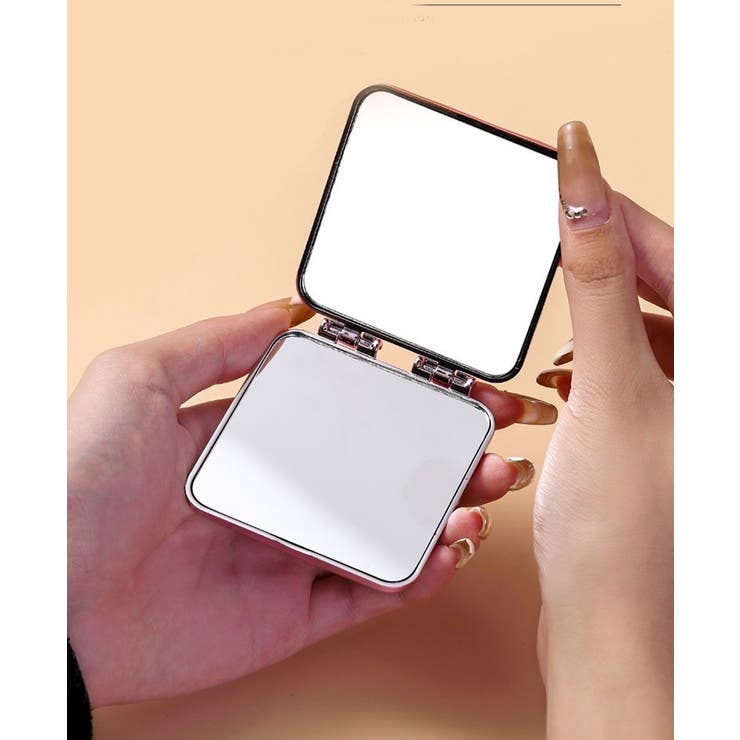 コンパクトミラー 手鏡 折りたたみ | PlusNao | 詳細画像3 