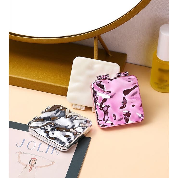 コンパクトミラー 手鏡 折りたたみ | PlusNao | 詳細画像9 