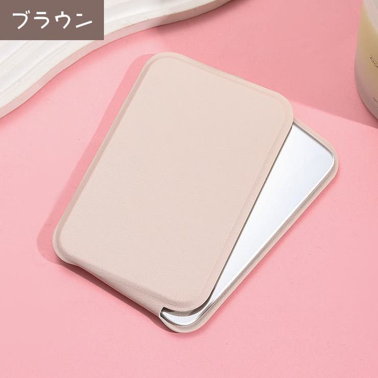 折りたたみミラー コンパクト 卓上ミラー[品番：FQ000226079]｜PlusNao