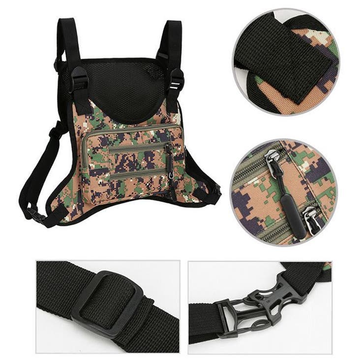 ボディバッグ チェストバッグ メンズ | PlusNao | 詳細画像18 