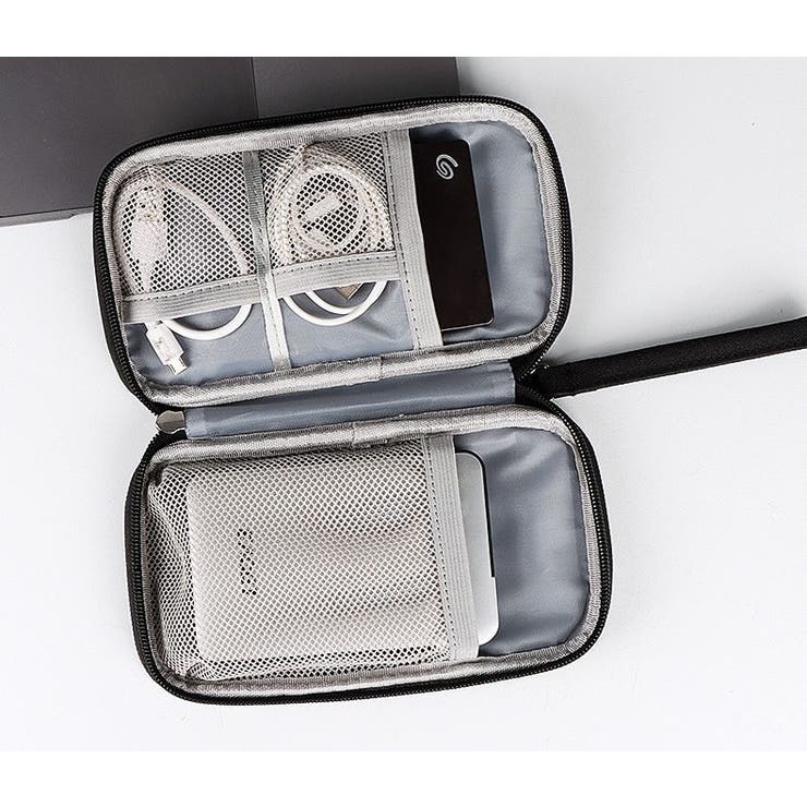 ガジェットポーチ トラベルポーチ 小物入れ | PlusNao | 詳細画像12 