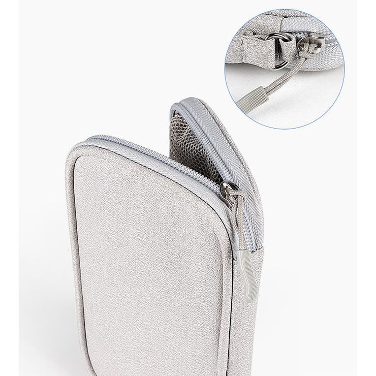 ガジェットポーチ トラベルポーチ 小物入れ | PlusNao | 詳細画像13 