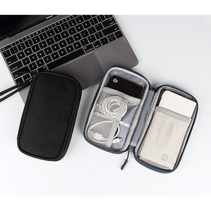 ガジェットポーチ トラベルポーチ 小物入れ | PlusNao | 詳細画像2 