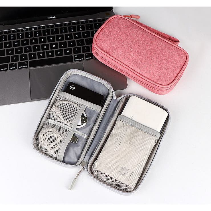 ガジェットポーチ トラベルポーチ 小物入れ | PlusNao | 詳細画像4 