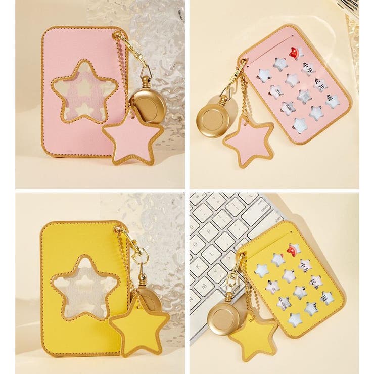 パスケース 定期入れ リールキーホルダー付き | PlusNao | 詳細画像12 