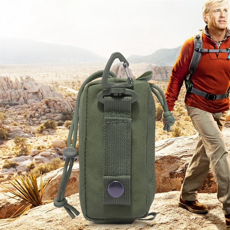 ベルトポーチ ミリタリーポーチ スマホポーチ | PlusNao | 詳細画像2 