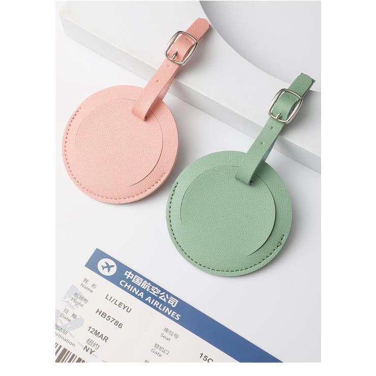 ネームタグ 丸型 バッグ用アクセサリー | PlusNao | 詳細画像4 