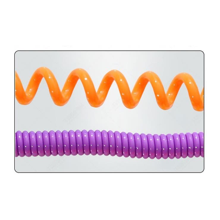 スパイラルコード ナスカン付き リング付き | PlusNao | 詳細画像5 