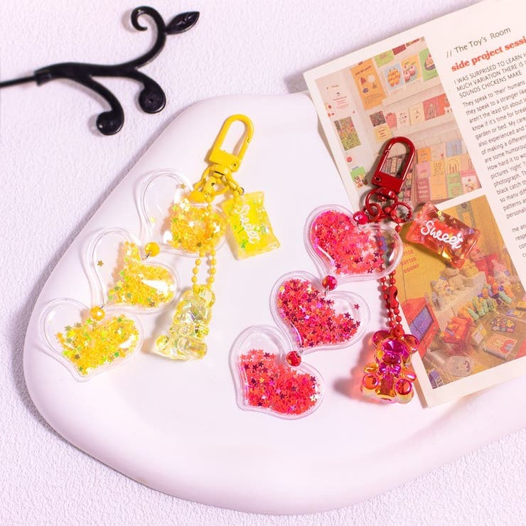 バッグチャーム キーホルダー キーリング | PlusNao | 詳細画像2 