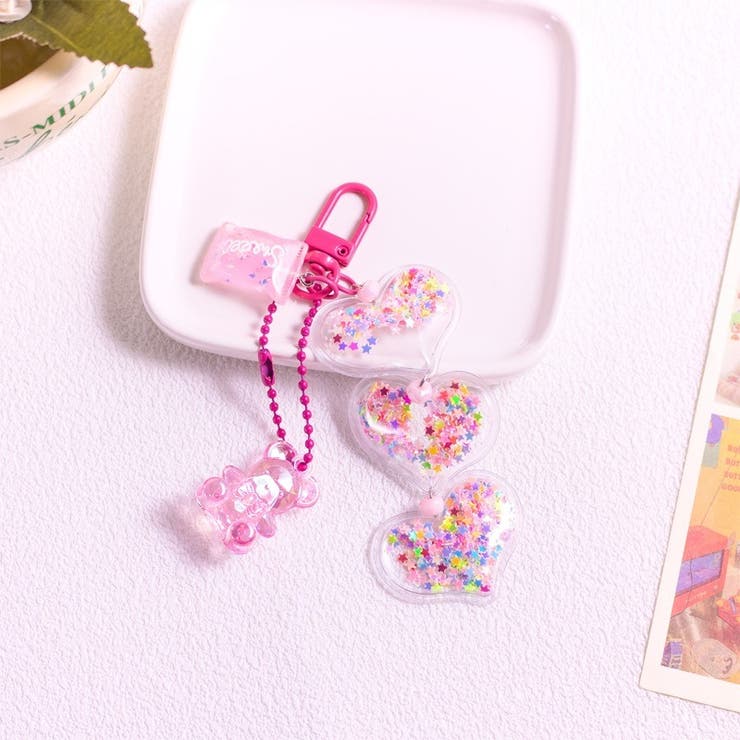 バッグチャーム キーホルダー キーリング | PlusNao | 詳細画像4 