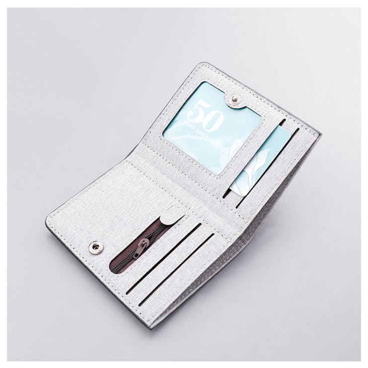 ミニ財布 二つ折り キャンバス | PlusNao | 詳細画像8 