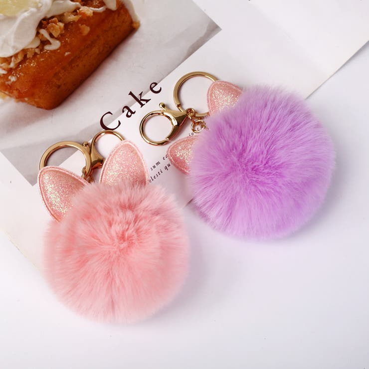 バッグチャーム キーホルダー キーリング | PlusNao | 詳細画像3 