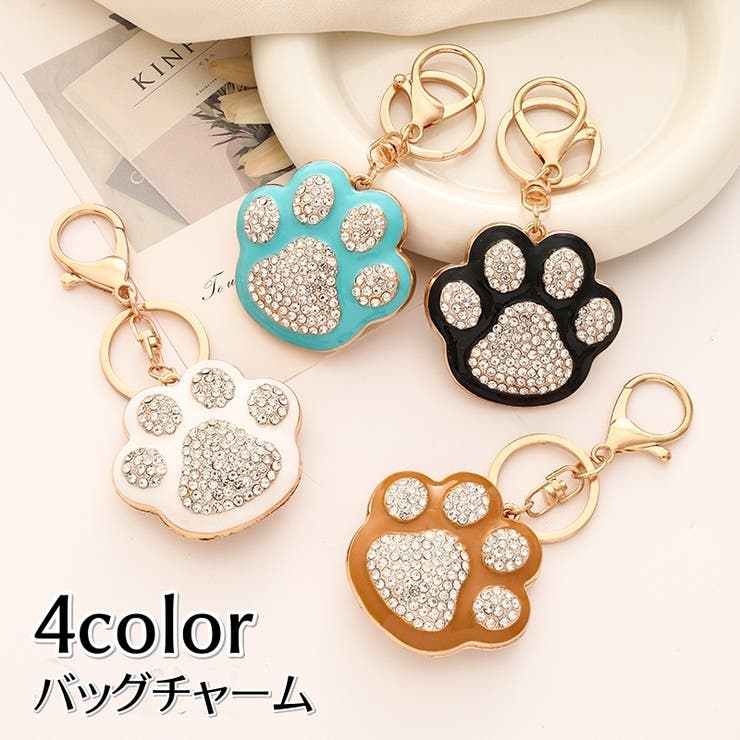 バッグチャーム キーホルダー キーリング | PlusNao | 詳細画像1 