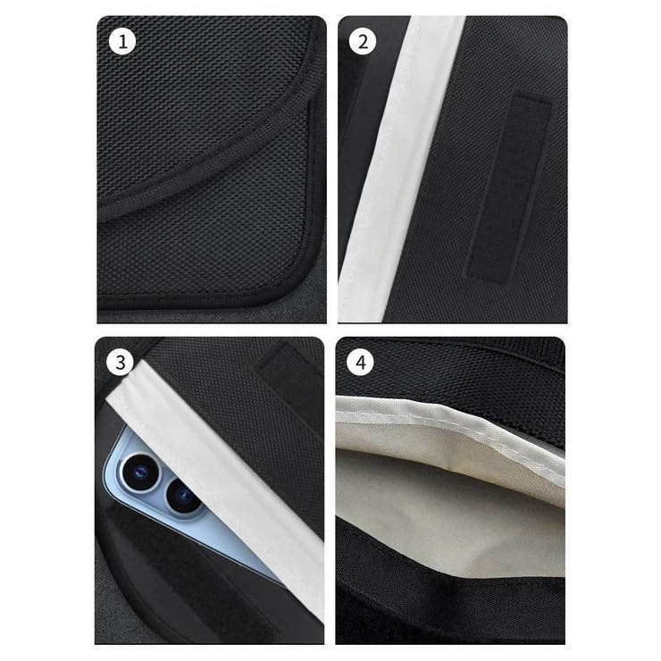 セキュリティポーチ スマホケース 電波遮断 | PlusNao | 詳細画像4 