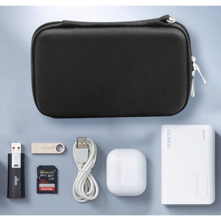 ガジェットポーチ トラベルポーチ 小物入れ | PlusNao | 詳細画像10 