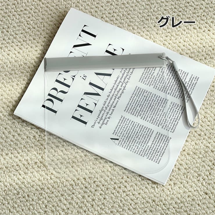 トラベルポーチ 化粧ポーチ クリアポーチ | PlusNao | 詳細画像9 