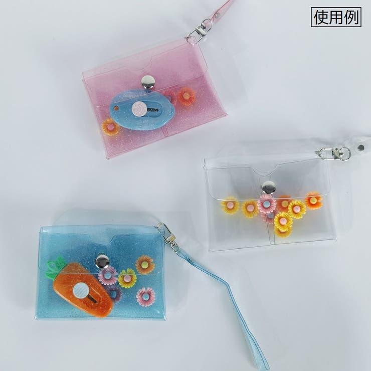 ミニポーチ クリアマルチケース アクセサリーポーチ | PlusNao | 詳細画像4 