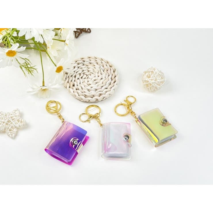 ミニフォトアルバム キーホルダー付き 2個セット | PlusNao | 詳細画像2 