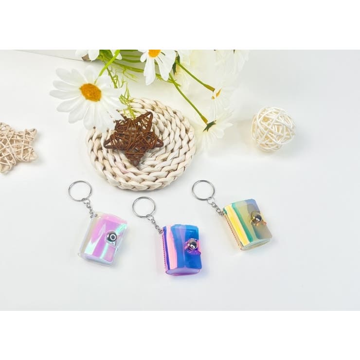 ミニフォトアルバム キーホルダー付き 2個セット | PlusNao | 詳細画像4 