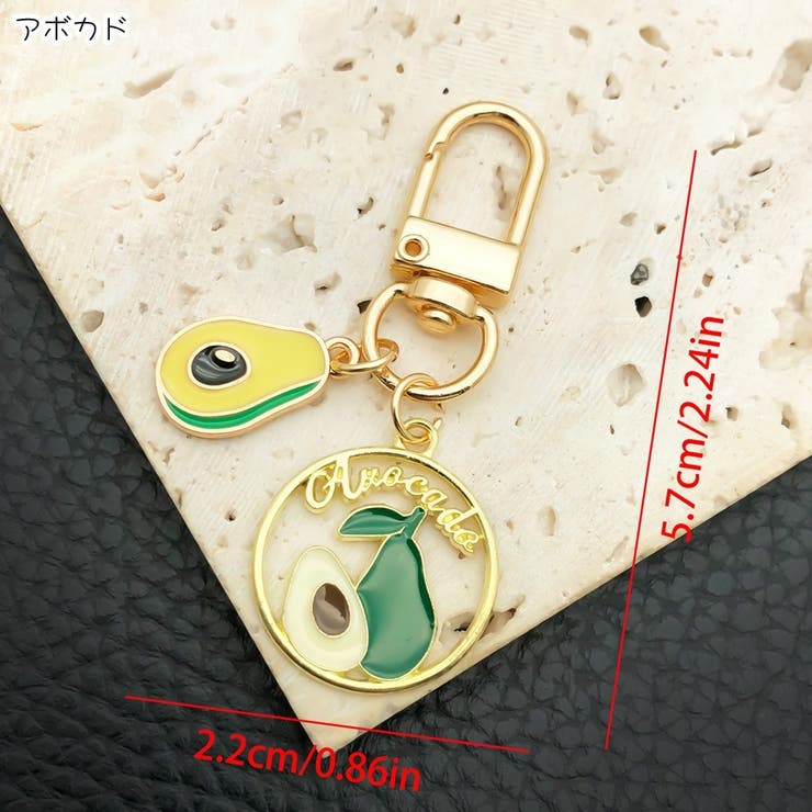 バッグチャーム キーホルダー ユニセックス | PlusNao | 詳細画像11 